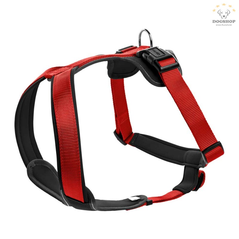 Hunde Geschirr Neopren rot/schwarz M, 38,89 €